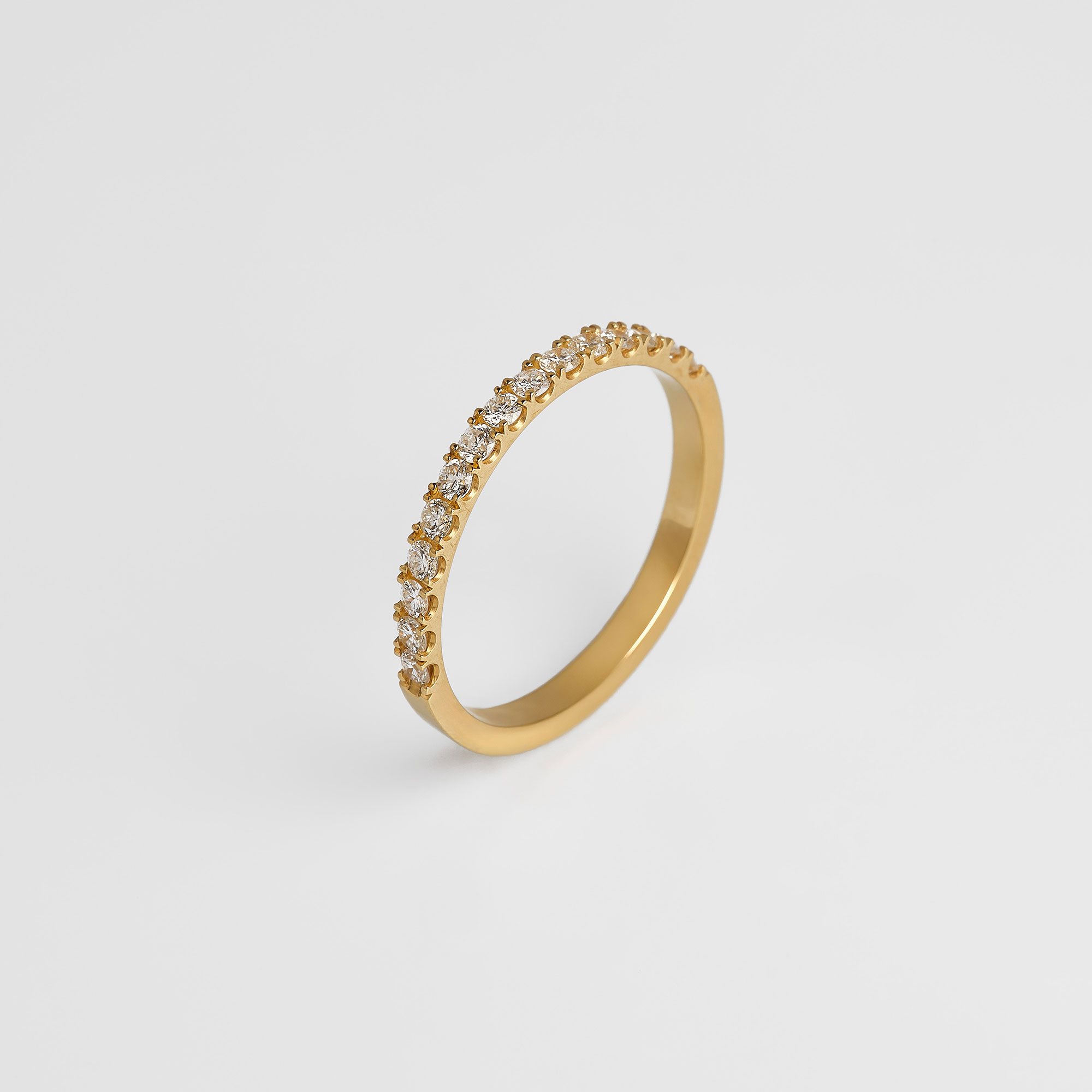 Cintillo diamantes naturales