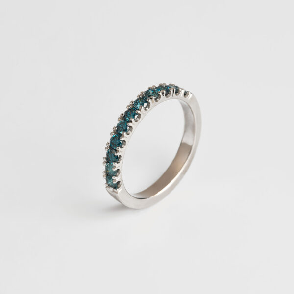 Cintillo Diamantes azules