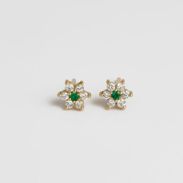Topos Flores Mediano Diamantes naturales
